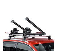 Audi 4M0071129 - Soporte para esquís y Snowboard (Soporte para hasta 4 Pares de esquís o hasta 2 Tablas de Snowboard, sin función Extensible), Color Plateado