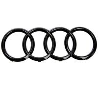 Audi 4M0071801 - Emblema para rejilla de radiador, color negro