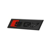Audi 4M0071805 Emblema de color negro para parrilla delantera de radiador Exclusive Black Edition, para SQ7 (4M) Facelift