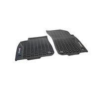 Audi 4M8061221B041 Alfombrillas de Goma Delanteras, 2 Alfombrillas de Goma, para Todas Las Condiciones climáticas, Negras, con Texto RSQ8