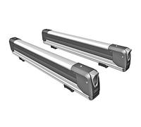 Audi 4M8071129 - Soporte para esquís y Snowboard (con función Extensible, Solo para Soporte Base con Perfil de Ranura en T, Plateado)