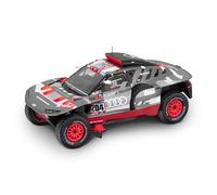Audi 5022200632 1:43 Miniatur RS Q e-Tron E2 Rally Dakar 2023, Peterhansel/Boulanger