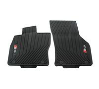 Audi 8 V1061221b 041 Alfombrillas de pie de Goma (58G) 2 x Delantero Negro Allwetter Alfombrillas