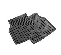 Audi 89A061511041 - Alfombrillas para Todo Tipo de Clima (2 Unidades, Goma Trasera), Color Negro