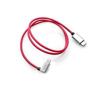 Audi 8S0051435K - Cable de carga y conexión en ángulo, color rojo