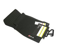 Audi 8W6061221041 - Alfombrillas de Goma Delanteras para Todas Las Condiciones climáticas, RS5 Coupe Cabriolet, Color Negro