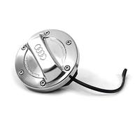 Audi 8Y0071000 - Tapa de depósito de aluminio, diseño de anillas, color plateado