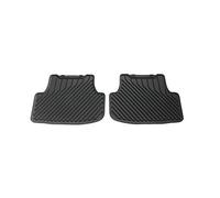 Audi 8Y4061511041 Alfombrillas de Goma para Todo Tipo de Clima, 2 Alfombrillas de Goma traseras, Color Negro