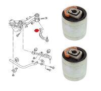 Audi A4,A6,A8 Silentblocks De Brazo De Sujeción Inferior delantero 4D0407183AC