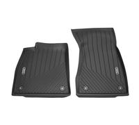 Audi Alfombrillas de Goma TPE, Compatible con A6 (C9 FN) Limousine y Avant Desde 2026, Original, Juego de 2 Piezas, Negro, Delanteras