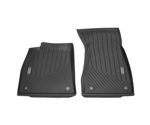 Audi Alfombrillas de Goma TPE, Compatible con A6 (C9 FN) Limousine y Avant Desde 2026, Original, Juego de 2 Piezas, Negro, Delanteras