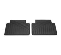 Audi Alfombrillas de Goma TPE, Compatible con A6/S6 e-Tron Avant y Sportback Desde 2025, Juego de 2 Piezas, Negro, Traseras