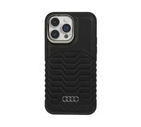 Audi Funda de Cuero sintético iPhone 14 Pro MAX 6.7" Estuche rígido Negro AU-TPUPCMIP14PM-GT/D3-BK