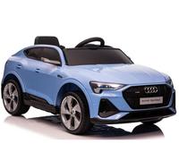 Audi E-Tron Coche Infantil Eléctrico 4x4 Con Control Remoto Azul LED