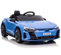 Audi E-Tron GT Coche Eléctrico Infantil Sportwagen EVA Cuero LED MP3 USB Azul