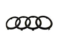 Audi Emblema Original, Color Negro Brillante