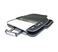 Audi Original Q2 Premium Terciopelo felpudos Textil felpudos de 4 Piezas Parte Delantera + Trasera plástico alfombras 81b061270mno
