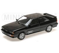 Audi Quattro 1980 negro modelo de coche 155016121 Minichamps 1:18