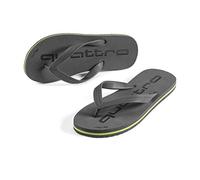 Audi Quattro Flip Flop - Chanclas de dedos (talla 37/38), color gris