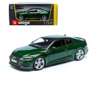 Audi Rs 5 Coupe Verde Modelo Metal Bburago Colección Escala 1:24