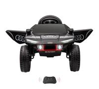 Audi RS E-Tron - Coche infantil con licencia de 12 V con mando a distancia, 2 motores de 35 W, suspensión de muelle, claxon y luces LED, coche eléctrico deportivo para niños (37+ meses), neumáticos