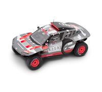 Audi RS Q e-Tron Dakar Rally 2024 Sainz/Cruz Team Resin Plastic 1:43 Escala Coleccionista
