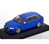 Audi RS6 Avant 2007 azul metalizado 1/43 de Minichamps / Maxichamps 940017211