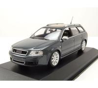 Audi RS6 Avant Kombi 2002 Gris Metálico Modelo De Coche 1:43 Maxichamps