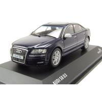 Audi S8 D3 2010 Azul Oscuro Modelo De Coche 1:43 Solido