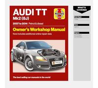 Audi TT Mk2 (8J) 2007 to 2014 Petrol & Diesel: Owners Workshop Manual - Now includes additional online repair data