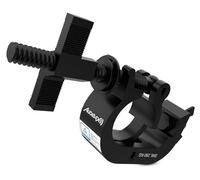 Audibax ACP-4452250BK - Garra para Truss con Diámetro 44-52mm - Gancho para Truss con una Carga Máxima de 250kg - Abrazadera para Luces de Escenario - Clamp para Fijación de Cabeza Móvil