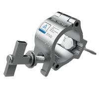 Audibax ACP-4852100S+K - Garra para Truss con Diámetro 48-52mm - Gancho para Truss con una Carga Máxima de 100kg - Abrazadera para Luces de Escenario - Clamp para Fijación de Cabeza Móvil