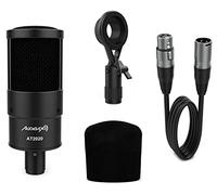 Audibax AT2020 Micrófono Estudio Profesional Condensador