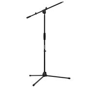 Audibax Ayra 5L - Soporte para Micrófono de Suelo - Soporte con Brazo Regulable y Clip para Micrófono - Pie para Micrófono con Base de Trípode - Diseño Plegable y Ajustable en Altura