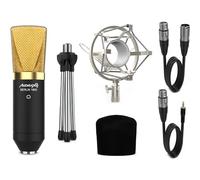 Audibax Berlin 1800 Gold Pack Micrófono Studio Gran Diafragma