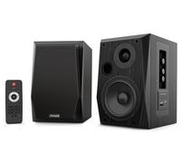 Audibax Beta 2BT - Altavoz Activo Profesional - Potencia de 50W - Altavoz con Bluetooth - Conexión USB/SD - Bass Reflex - Mando a Distancia Incluido - Entradas RCA y MP3 - Controles de Graves y Agudos
