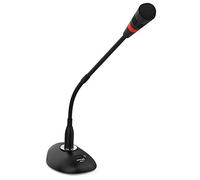 Audibax BMG20 - Micrófono para Conferencias - Micrófono de Condensador Cardioide - Distancia de Recepción de Sonido 50 cm - Incluye Micrófono, Cable y Antiviento - Botón ON/Off - Conexión XLR