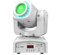 Audibax Boston 30 Ring White Cabeza Movil Spot 30W + Anillo LED