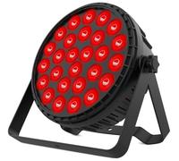 Audibax Dallas 162 RGBW - Cabeza Móvil para Discoteca - Foco Profesional 162W - Equipado con 27 Luces LED RGBW de 6W - Sincornización con Música - Modo Automático - Conexión DMX con 4 o 8 Canales