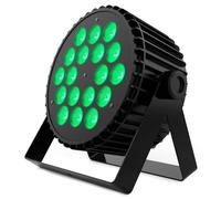 Audibax Dallas 216 - Foco LED para Discoteca - Foco Profesional 216W - Equipado con 18 Luces LED RGBW de 12W - Sincornización con Música - Modo Automático - Conexión DMX de 4 u 8 Canales