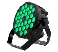 Audibax Dallas 300 - Foco LED para Discoteca - Foco Profesional 300W - Equipado con 30 Luces LED RGBW de 10W - Sincronización con Música - Modo Automático - Conexión DMX de 4 u 8 Canales