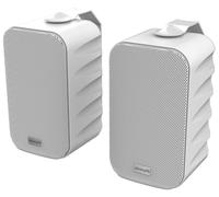 Audibax Delta 52 BT White Pareja de Altavoces Bluetooth - Altavoces Activos de Alto Rendimiento para Pared - Compatible con Bluetooth - Alto Rango de Frecuencia (80Hz-20kHz) - Sonido Envolvente
