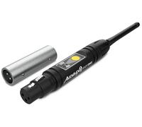 Audibax Easy DMX - Transmisor o Receptor Inalámbrico DMX - Funciona con Cualquier Unidad con Conexión XLR de 3 Pines - Frecuencia 2.4 GHz - Apto para Cabezal Móviles, Máquinas de Humo y Otros