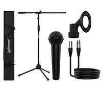 Audibax Kit Micrófono + Soporte + Pinza + Cable 6m + Bolsa
