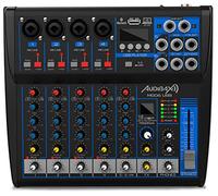 Audibax MG06 USB Mesa Mezclas 6 Canales con Bluetooth, MP3,USB Rec y Efectos