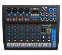 Audibax MG08 USB Mesa de Mezclas 8 Canales con Bluetooth/MP3/USB Rec