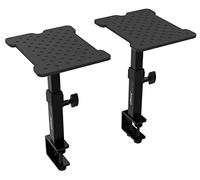 Audibax Neo STM-15 - Soporte de Escritorio de Altavoz - Soporte para Monitor de Estudio - Altura Regulable de 22,4 a 29,6 cm - Ángulo Ajustable hasta 10º - Compatibilidad Universal con Altavoces HiFi