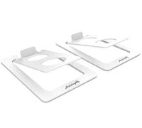 Audibax Neo STM 2WS Soportes de Mesa para Monitor Estudio y Altavoz (Pareja)