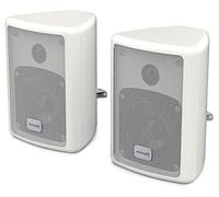 Audibax Pícolo PR-41W Pareja Altavoces Estantería HiFi y Sonorización 75 W Soporte Pared Incluido Blanco