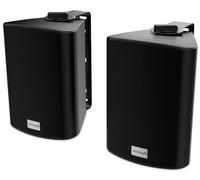 Audibax PR-62 BT Black - Altavoces de Pared - Compatible con Bluetooth - Pareja de Altavoces Estereo de 2 Vías - Altavoces con Woofer de 6.5” - Sonido Envolvente